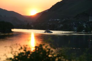 Sonnenuntergang Zell/Mosel